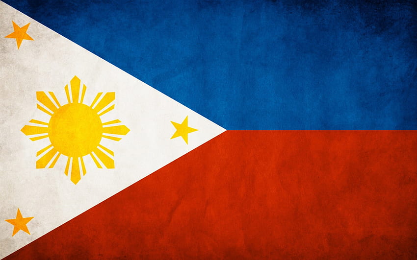 flag of the philippines, star, philippines, flag, sun HD wallpaper