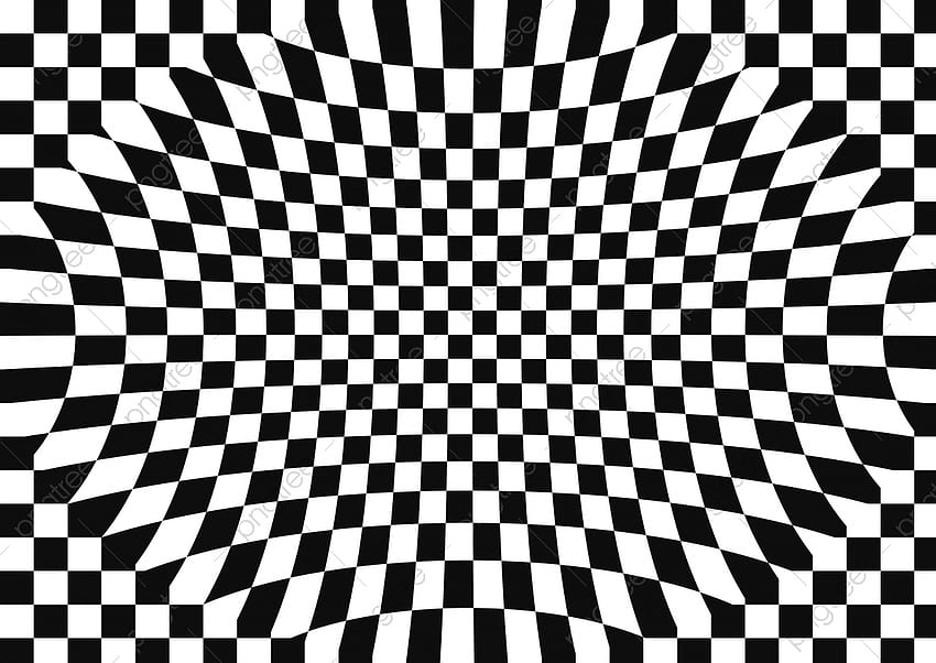 Black And White Psychedelic Background, Black And White, Psychedelic, Optical Illusion Background for HD wallpaper