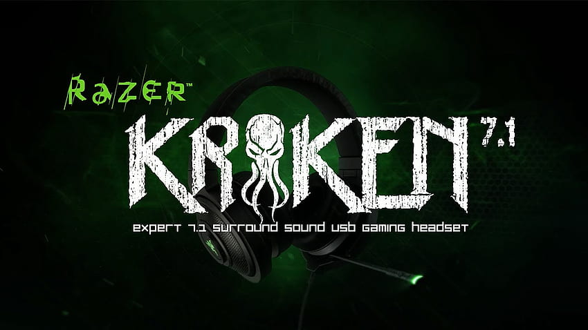 The Razer Kraken 7.1 USB Gaming Headset HD wallpaper