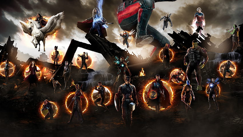 Avengers: Endgame final battle Ultra , Avengers Endgame HD wallpaper