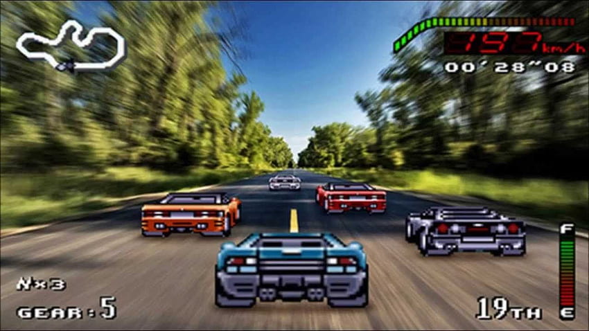 Top Gear Music(SNES) - 서킷 테마 A HD 월페이퍼