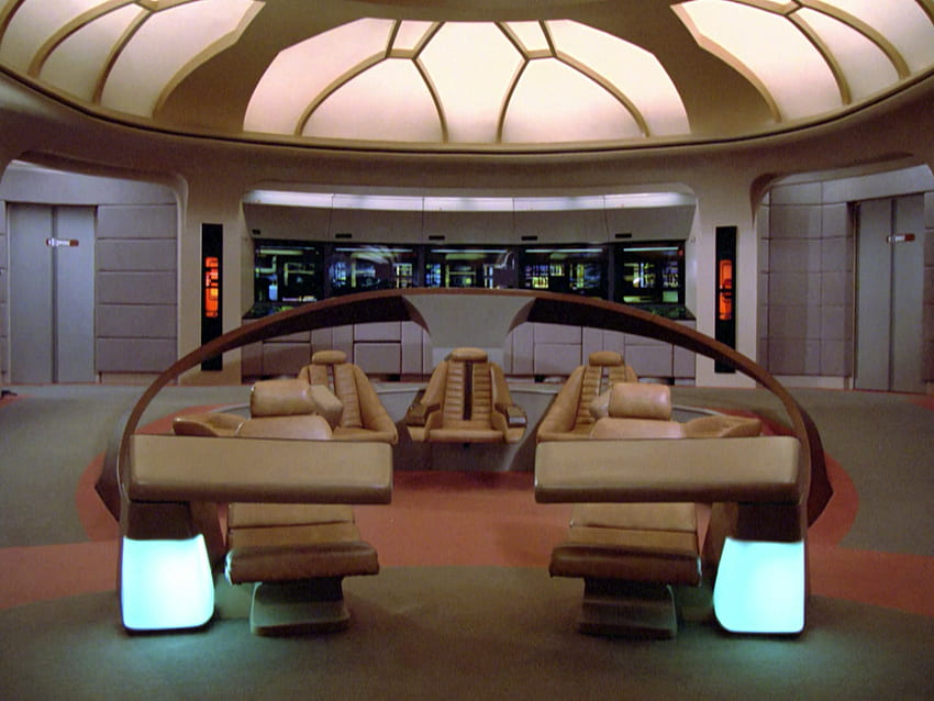 Puente, Puente Enterprise de Star Trek fondo de pantalla