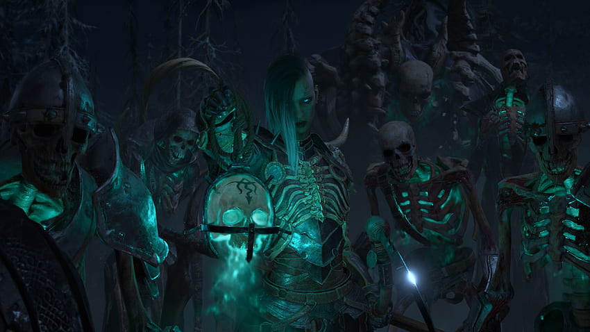 Nécromancien Voleur Sorcière Barbare Druide Diablo IV Fond d'écran HD