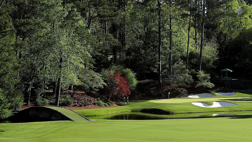Informe: Augusta National cierra al final de la semana porque el campo de golf Augusta National fondo de pantalla