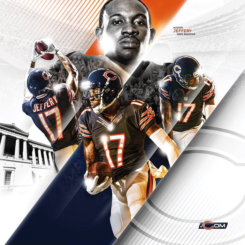 Wallpaper wallpaper, sport, logo, NFL, american football, Chicago Bears  images for desktop, section спорт - download