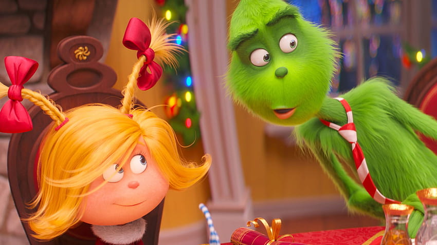 Cindy Lou Prevents “The Grinch” From Stealing Christmas, The Grinch 2018 HD wallpaper