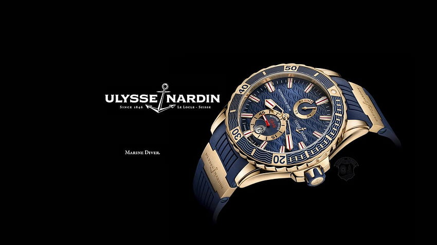 Часовник ULYSSE NARDIN часовник часовник бижута детайл лукс. HD тапет