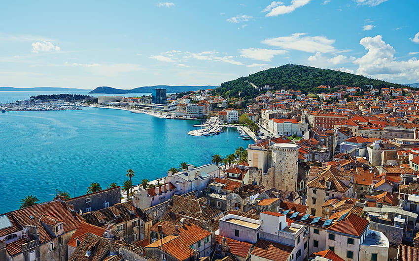 Split Kroatien. Voll HD-Hintergrundbild