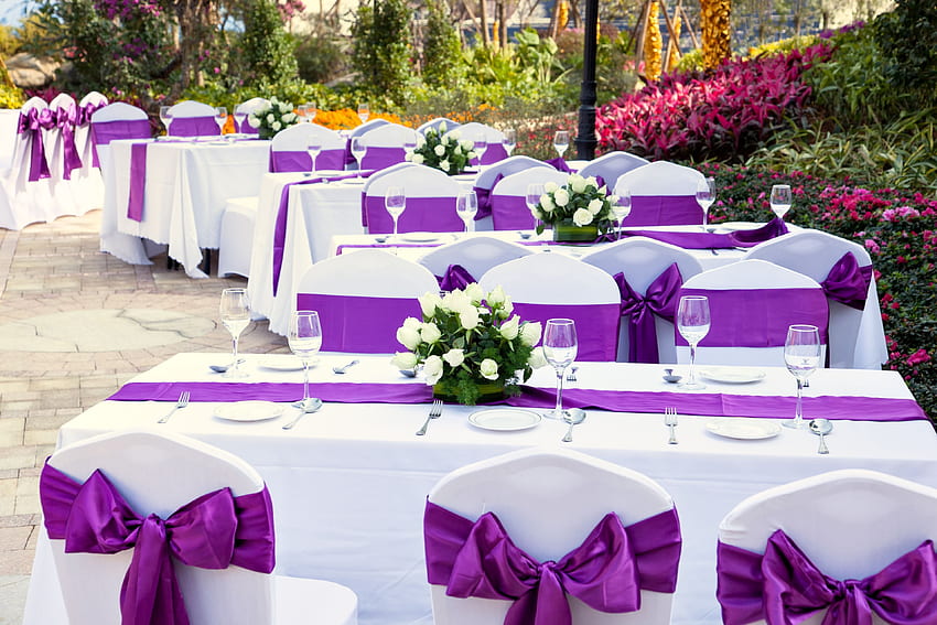 Weddings are important because they celebrate life and possibility.”. Purple wedding reception decorations, Purple wedding decorations, Cheap wedding decorations HD wallpaper
