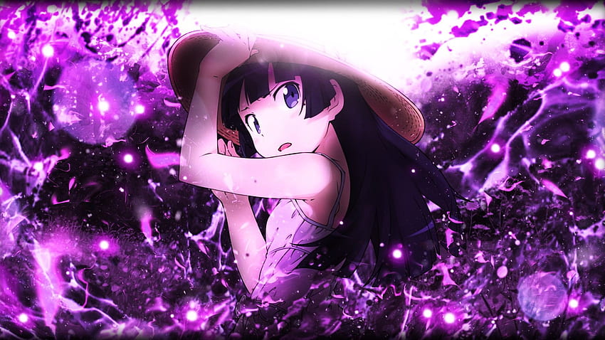 : anime, purple, Ore no Imouto ga Konnani Kawaii Wake ga, Anime Japanese Art HD wallpaper