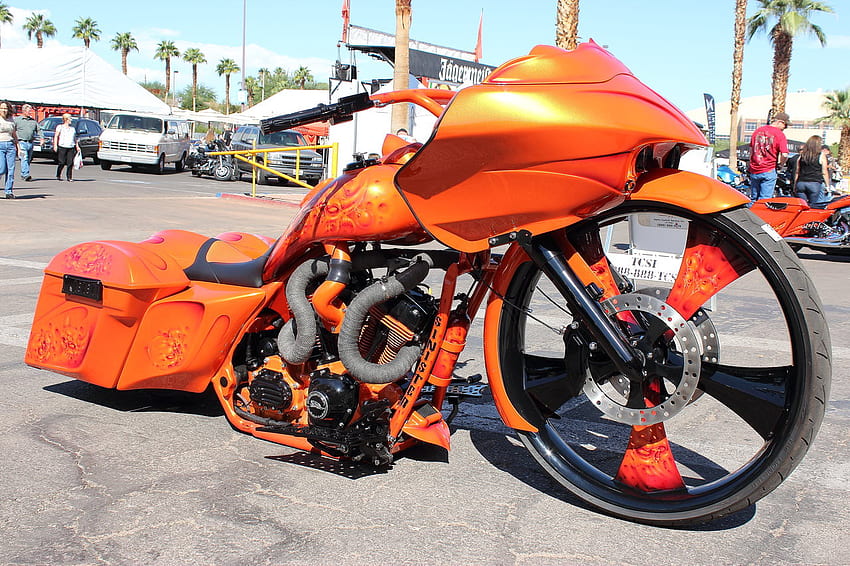 Custom Bagger Motorcycle, Harley-Davidson Bagger HD wallpaper | Pxfuel