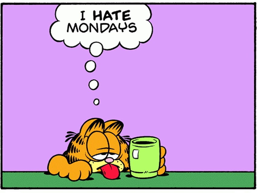 Aku Benci Senin Garfield , Garfield Aku Benci Senin Wallpaper HD