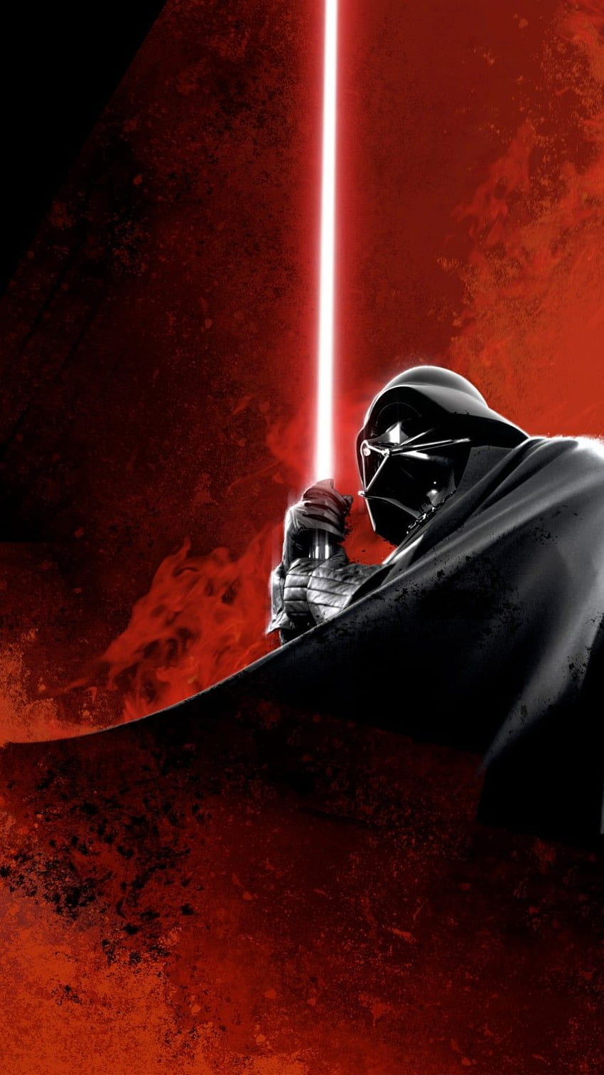 Darth Vader, Lightsaber Darth Vader wallpaper ponsel HD