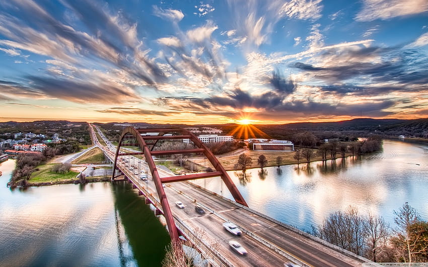Pennybacker Bridge, Austin, Teksas ❤ için HD duvar kağıdı