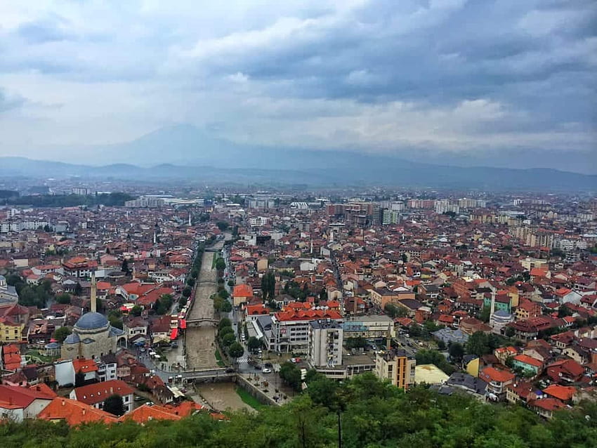 Kosova - Prizren - Kale manzarası HD duvar kağıdı