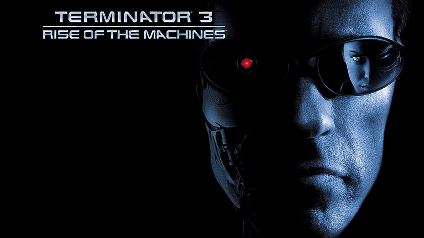 The Terminator, Half Human Half Terminator HD wallpaper