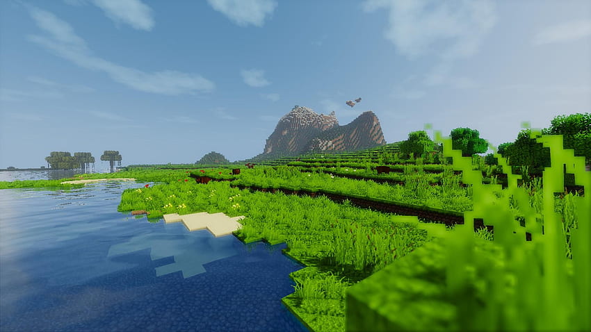 Erstaunlicher Minecraft-Hintergrund, Minecraft-Ebenen HD-Hintergrundbild