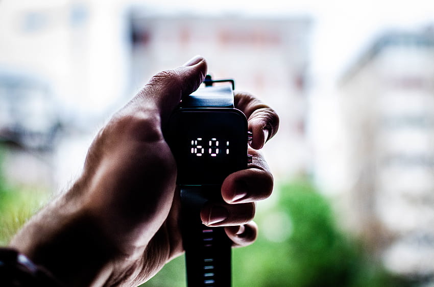 Ręka, technologie, technologia, zegarek na rękę, zegarek na rękę, liczby Tapeta HD