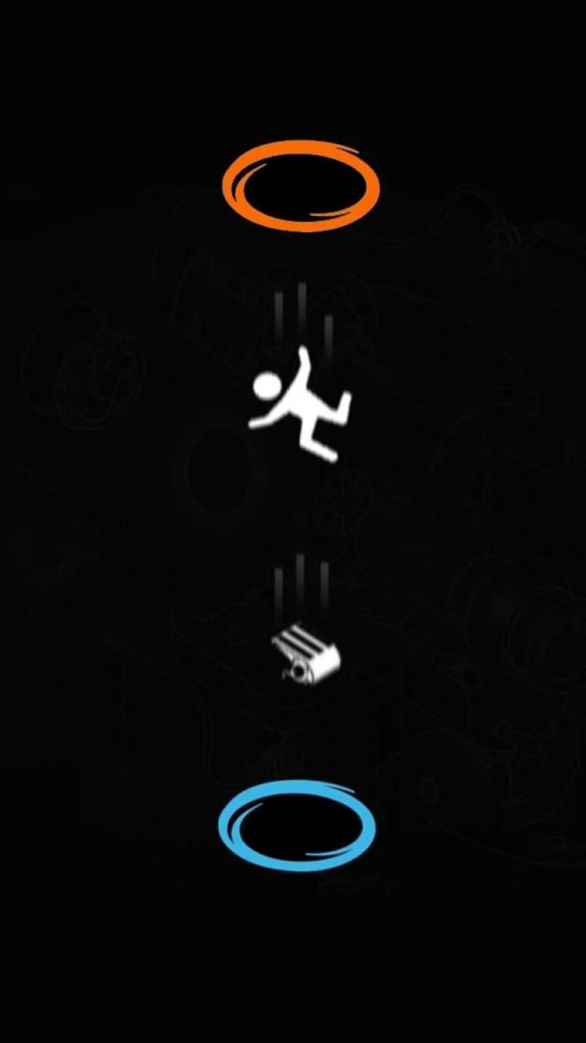 Gamer Phone, minimalistisches Spiel HD-Handy-Hintergrundbild
