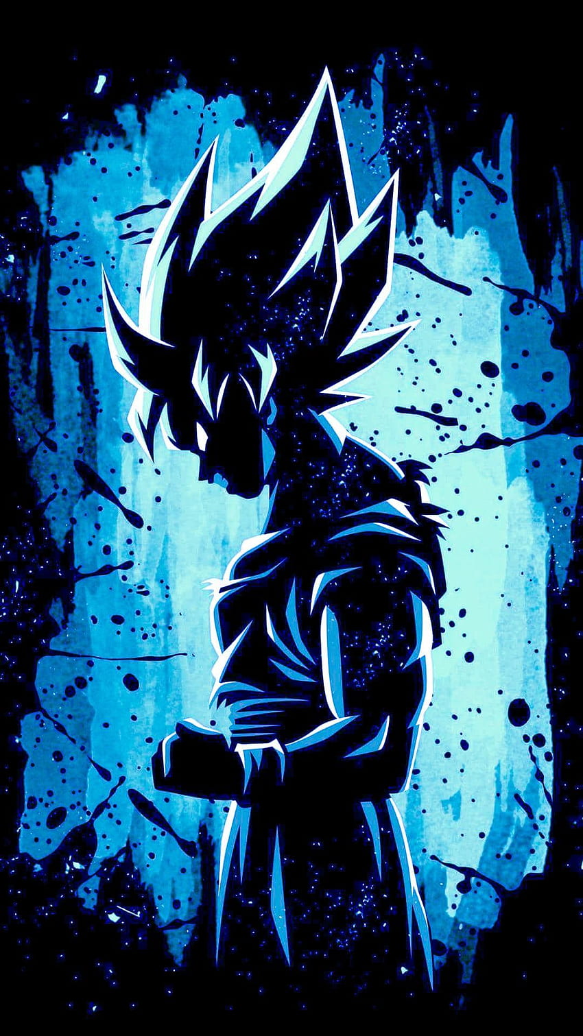 Goku, Neon Goku HD phone wallpaper