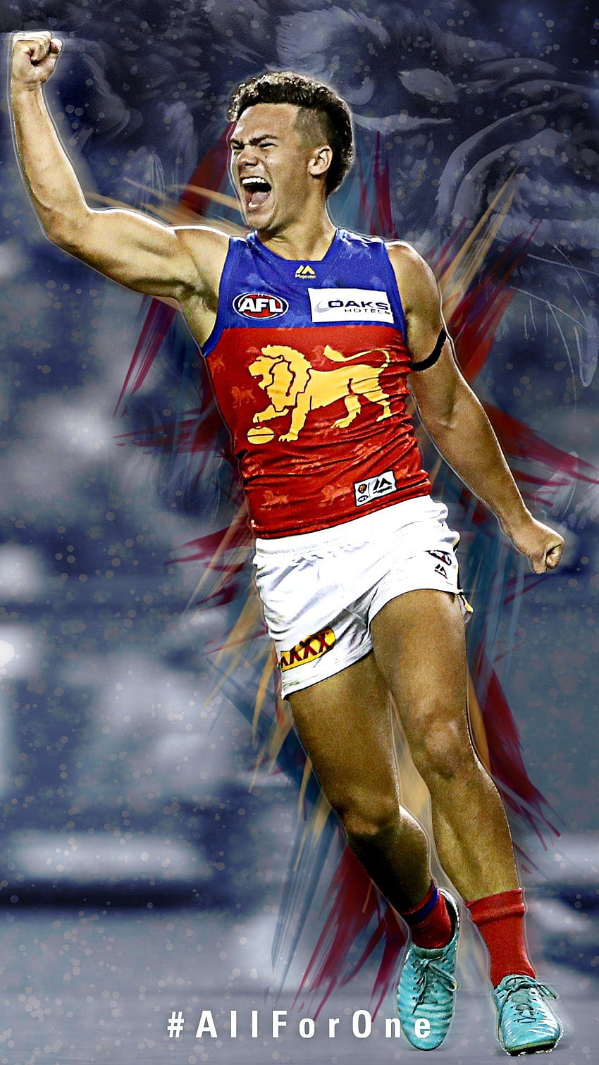 Brisbane Lions - Freshen up your phone this Friday HD phone wallpaper
