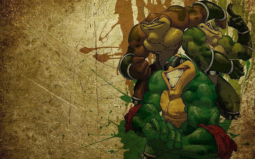 Kampfkröten HD-Hintergrundbild