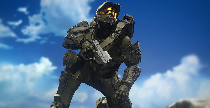 หัวหน้าหัวหน้า Halo วิดีโอเกมทหาร วอลล์เปเปอร์ HD