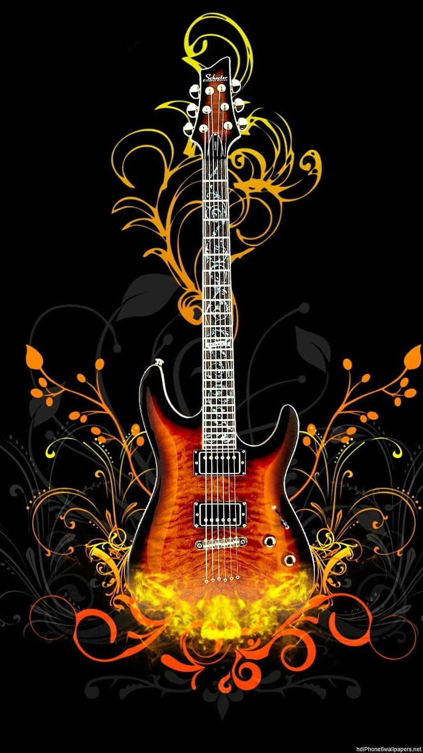 The Best iPhone Guitar , Cool Guitar Phone HD phone wallpaper