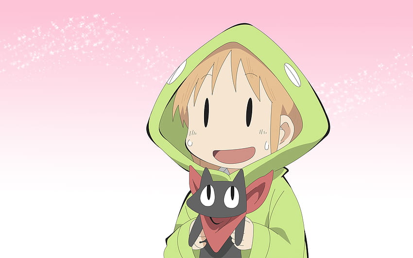 zwierzęcy kot hakase (nichijou) nichijou sakamoto (nichijou) - anime Tapeta HD