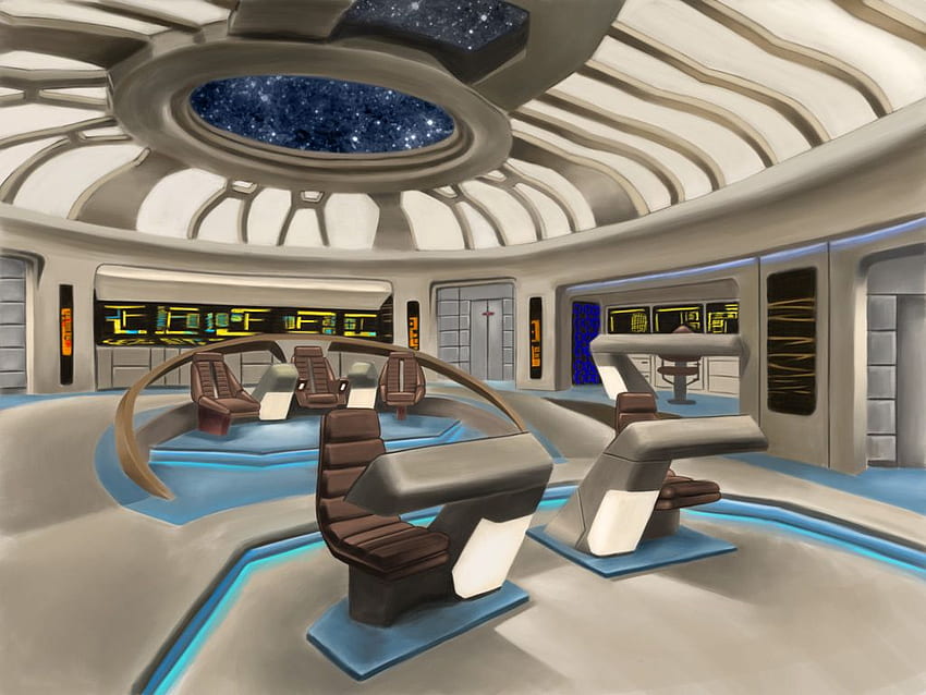 Tadeo DOria  SciFi Interiors  Canon Star Trek