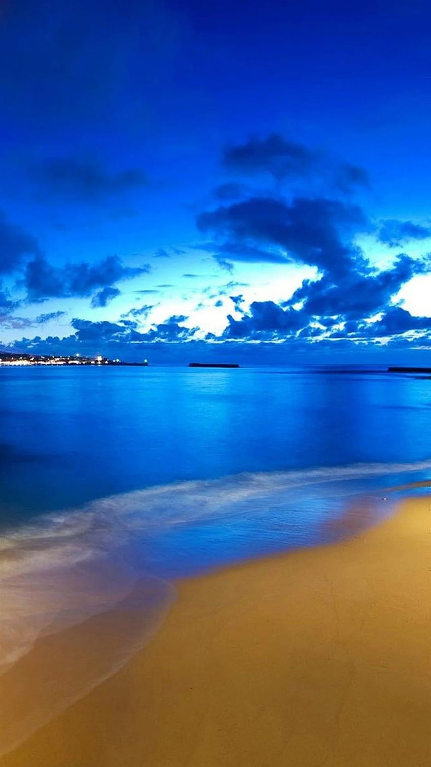 Spiaggia per iPhone 6s Plus. . Sfondo del telefono HD