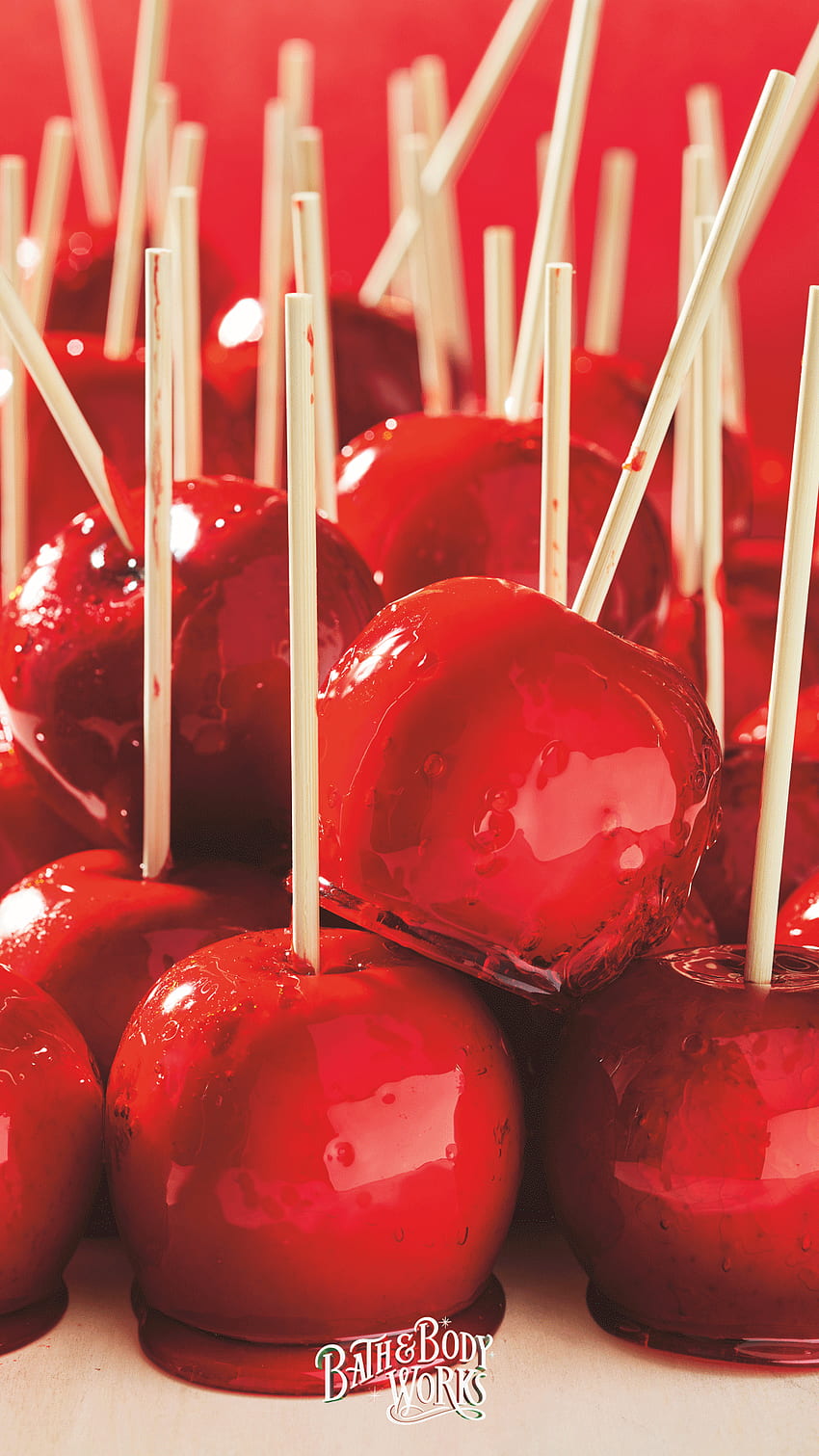 Candy Apple iPhone . Christmas , Words , Bath and body works HD phone wallpaper