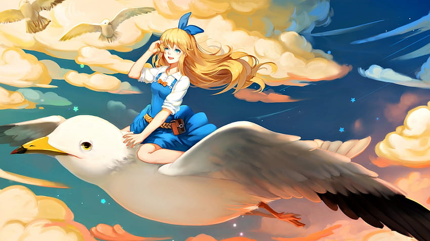 Seagulls-Anime character design, HD wallpaper | Peakpx