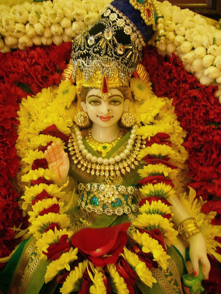 D, Dhanalaxmi, Goddess Lakshmi, Latest - Lord Annapurna Devi - - HD phone wallpaper