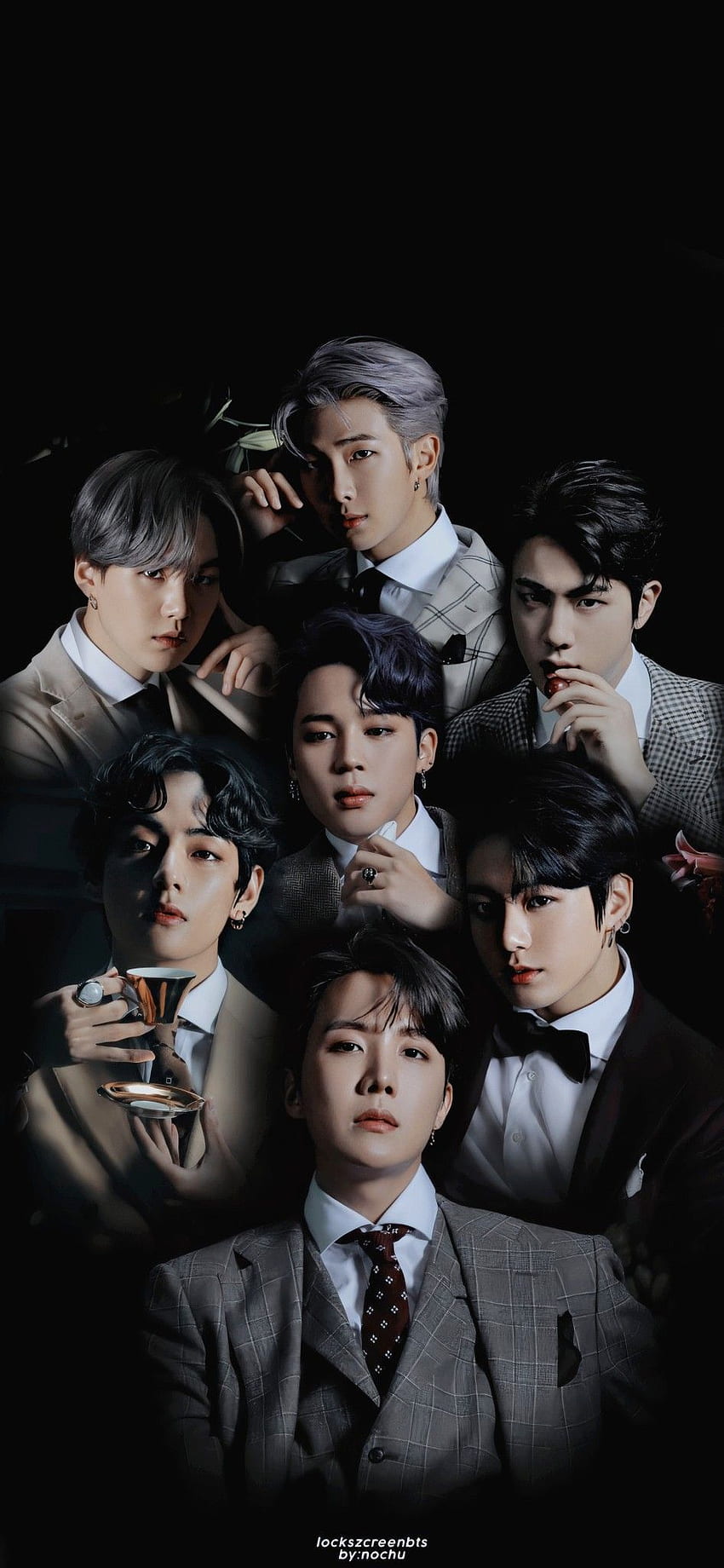 BTS - Top 95 Best BTS Background , BTS Just One Day HD phone wallpaper