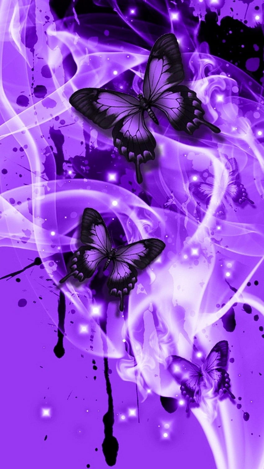 IPhone 8 Cute Butterfly Resolution - Purple iPhone Butterfly - - HD phone  wallpaper | Pxfuel