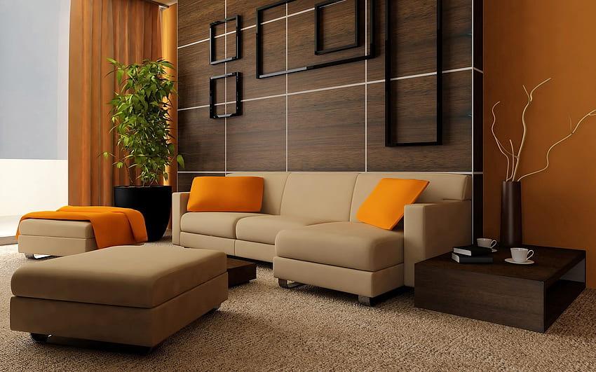 Sofa, Armchair, Furniture, Coziness, Comfort, Pillows, Cushions HD wallpaper