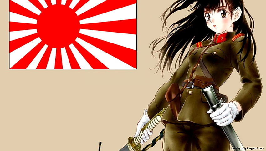 Japan Anime, Japanese Soldier HD wallpaper