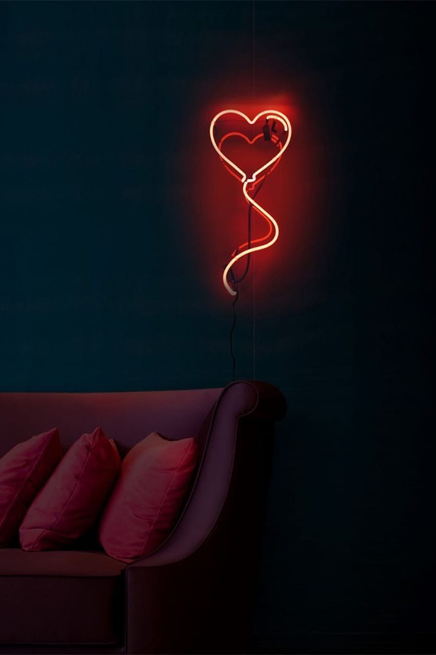 neon heart Lights Iluminacin de nen Fondos para iphone [] for your , Mobile & Tablet. Explore Neon Hearts . Neon Hearts , Neon Background, Neon HD phone wallpaper