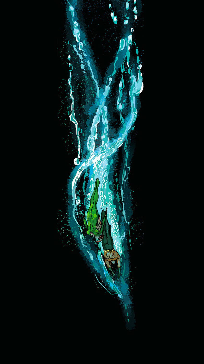 I made a simple Aquaman and Mera phone from one, Aquaman Logo HD phone wallpaper