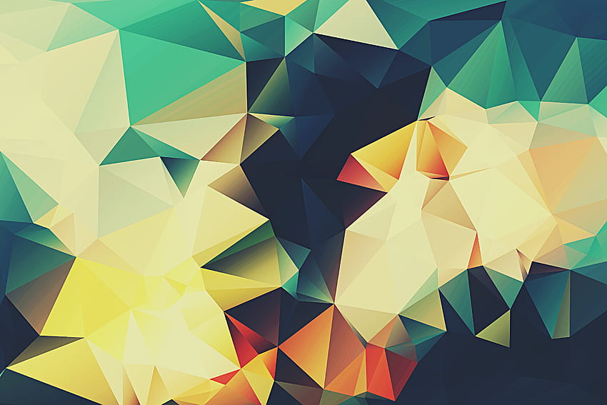 Polygon Background for Android HD wallpaper