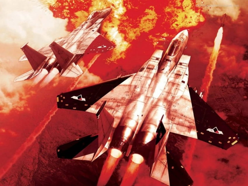 Hölle von oben, f22 Raptor, Hölle, Bomber, f22, Höllenfeuer und Schwefel HD-Hintergrundbild