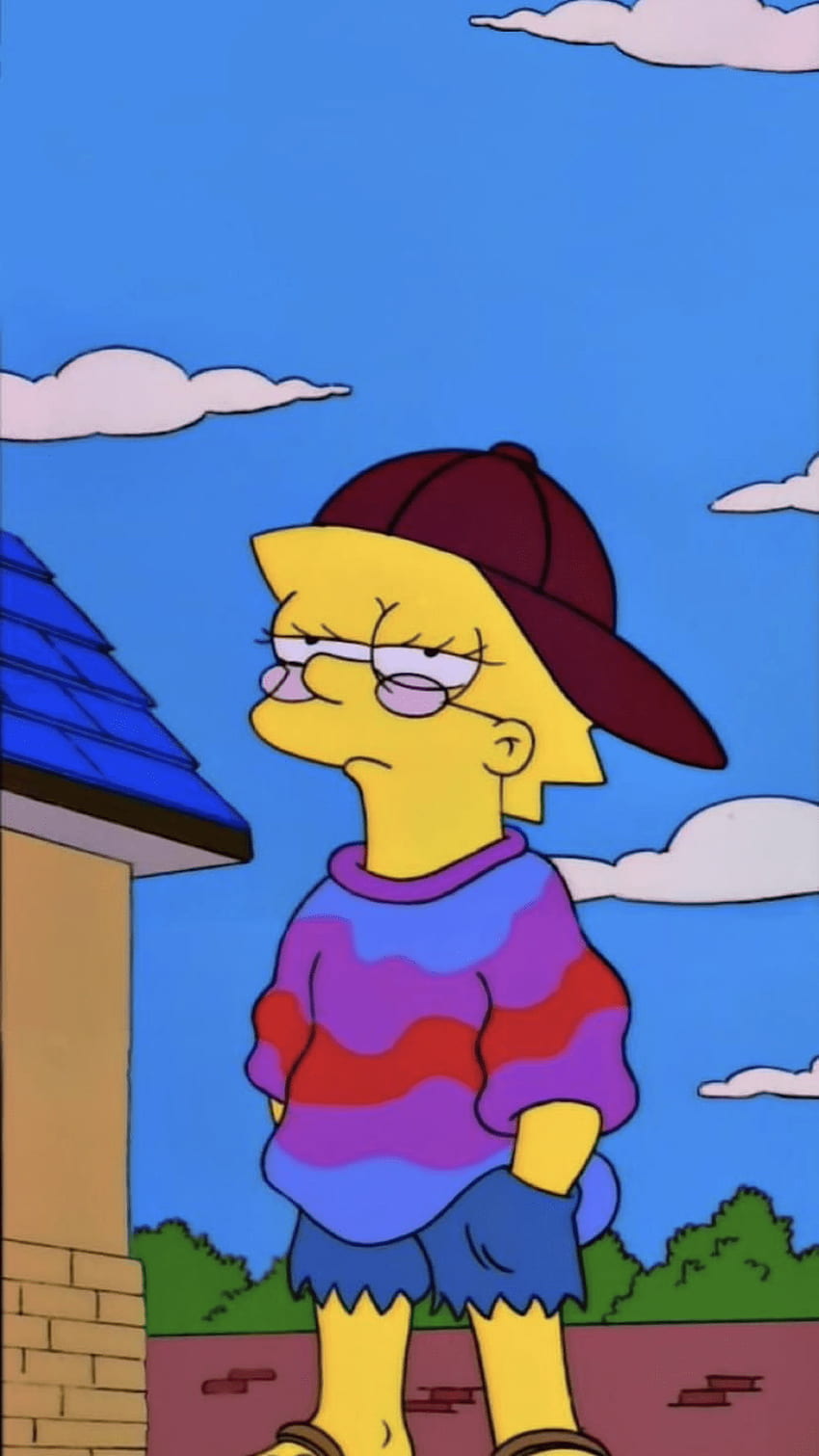 Lisa Simpson, Fajna Lisa Simpson Tapeta na telefon HD