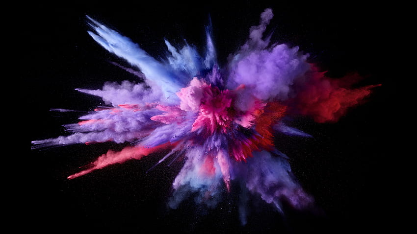 Color Blast, Chalk Explosion HD wallpaper
