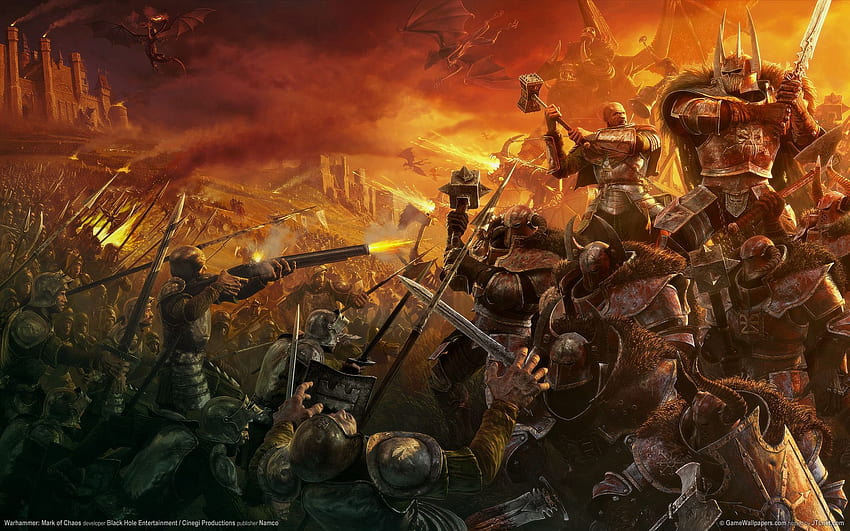Norscan vs Kekaisaran. ini Fantasi. Seni fantasi, Fantasi Warhammer Wallpaper HD