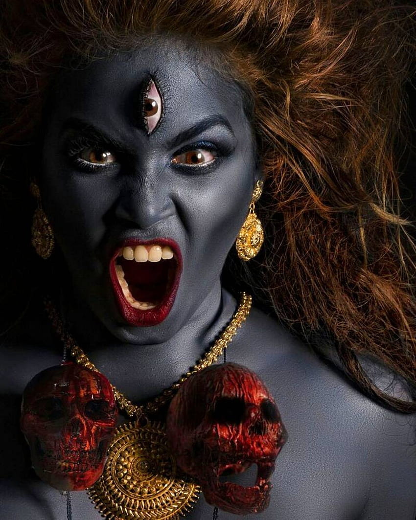 Goddess Maa Kali Angry Wallpaper  Angry Kali Maa Photo