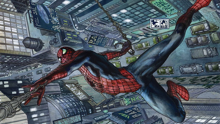 Spider-Man, Spider-Man-Zeichnung HD-Hintergrundbild