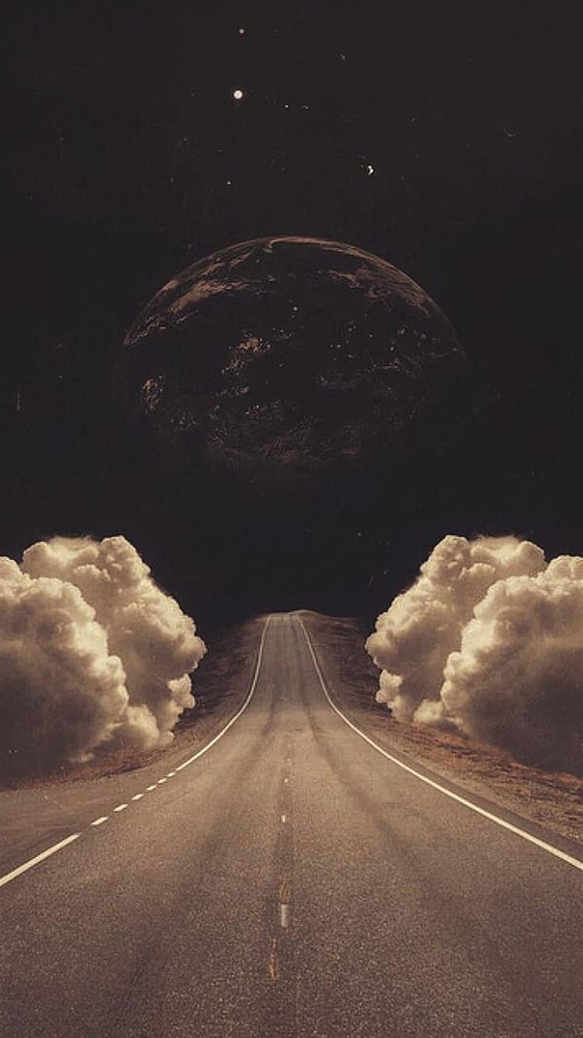 Road To Space, atmosfer, awan wallpaper ponsel HD