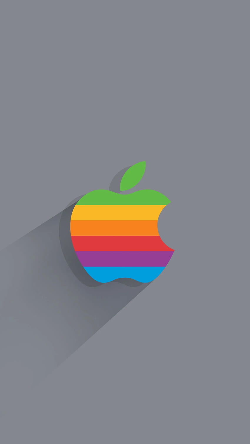Logo Apple iPhone 6S Plus, logo Apple d'origine Fond d'écran de téléphone HD