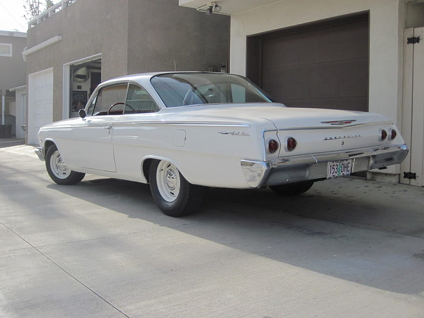 1962 Chevy Bel Air, muscle, chevy, auto, bel air Sfondo HD